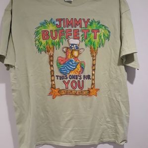 Jimmy Buffett UpCycle 2014 Tour T-Shirt SIZE XL
